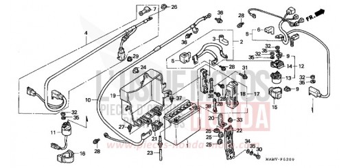 BATTERIE GL1500SEV de 1997
